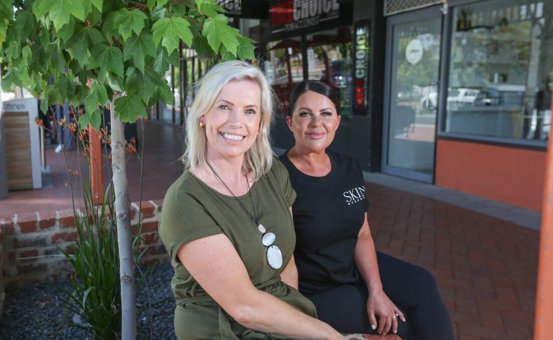NEW FACES: Style Supply Co's Amanda Kotzur and SKIN Wodonga's Erin Aylmore have injected some fresh life into two High Street shops. PICTURES: TARA TREWHELLA