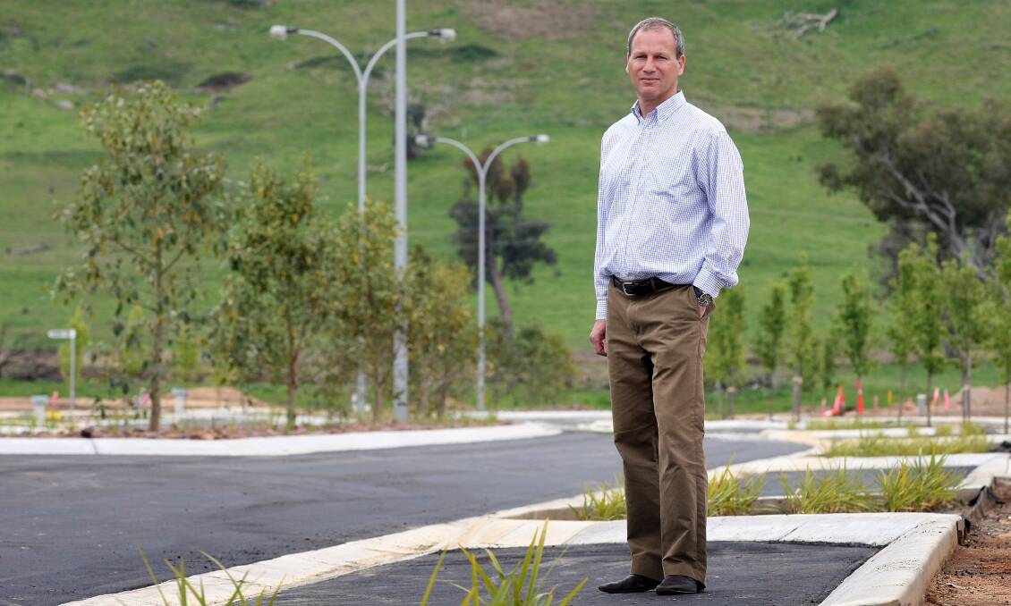 Andrew Stern at the Killara Riverside estate his company began developing a decade ago.