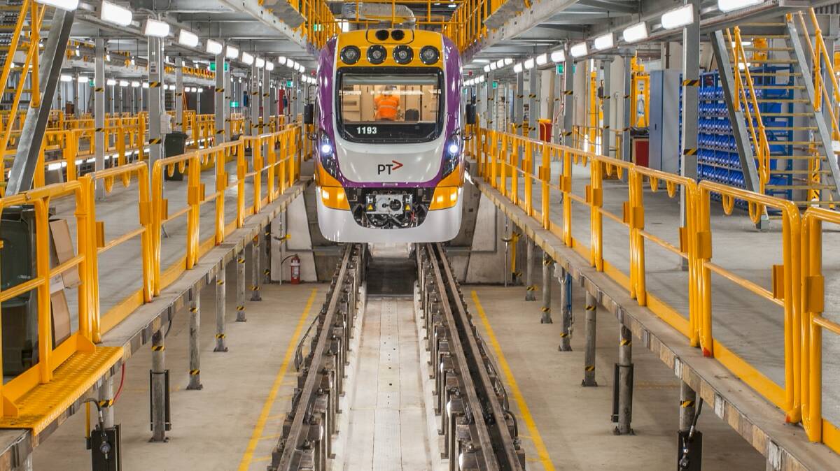 ON TRACK:VLocity trains are expected to be running on the North-East rail line before the end of the year with testing being carried out.
