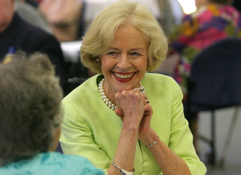 Former Governor General Quentin Bryce visited Lutheran Aged Care in 2008.