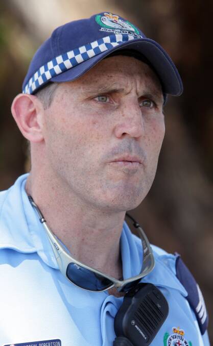 Sergeant Andrew Robertson from Corowa police is backing a booze ban in Rowers Park on Australia Day.