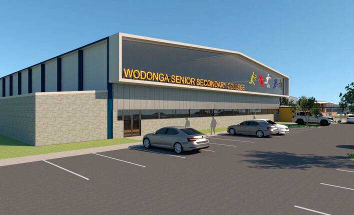 STEP FORWARD: Wodonga Senior Secondary College's Galvin Hall redevelopment is set to start in the new year.