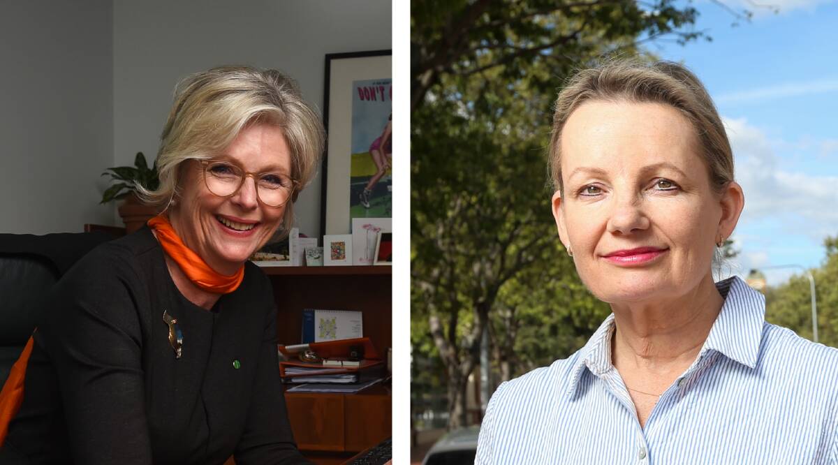 Helen Haines and Sussan Ley