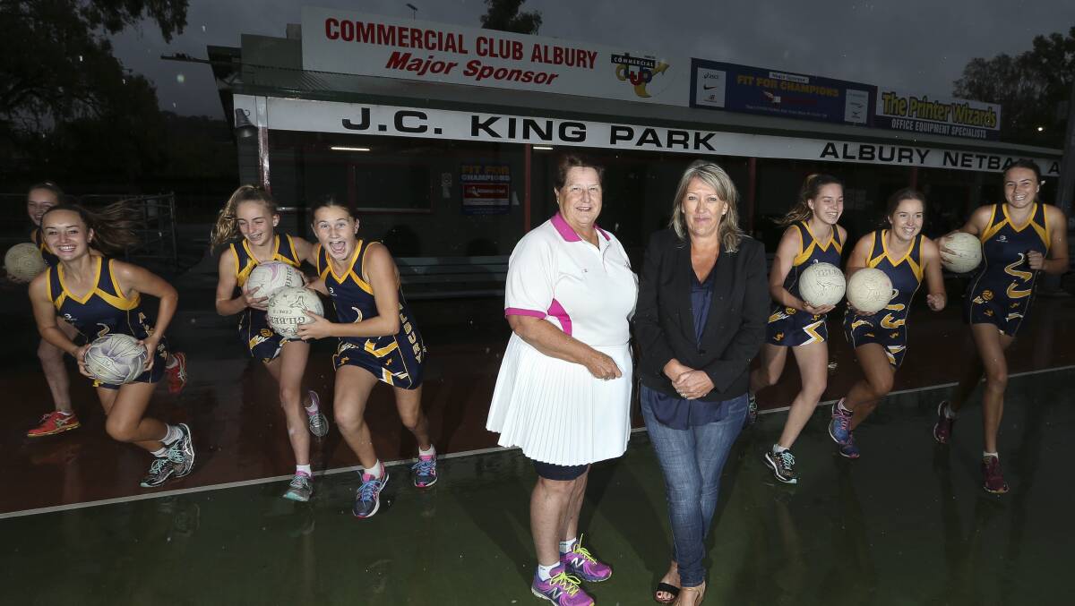 Albury Netball Association wants to redevelop its pavilion at JC King Park.