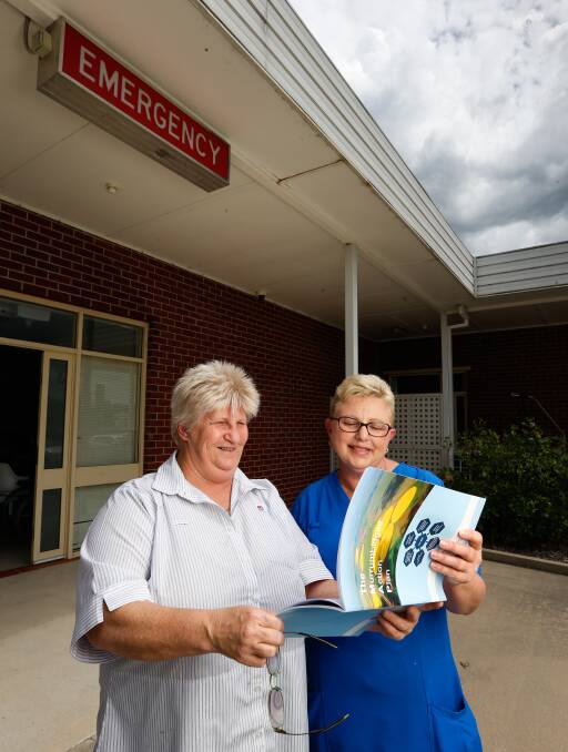 BRIGHT FUTURE: Nerida Hodges and Assistant in Nursing Donna Schnepf are excited for improvements at Culcairn's hospital. Picture: MARK JESSER