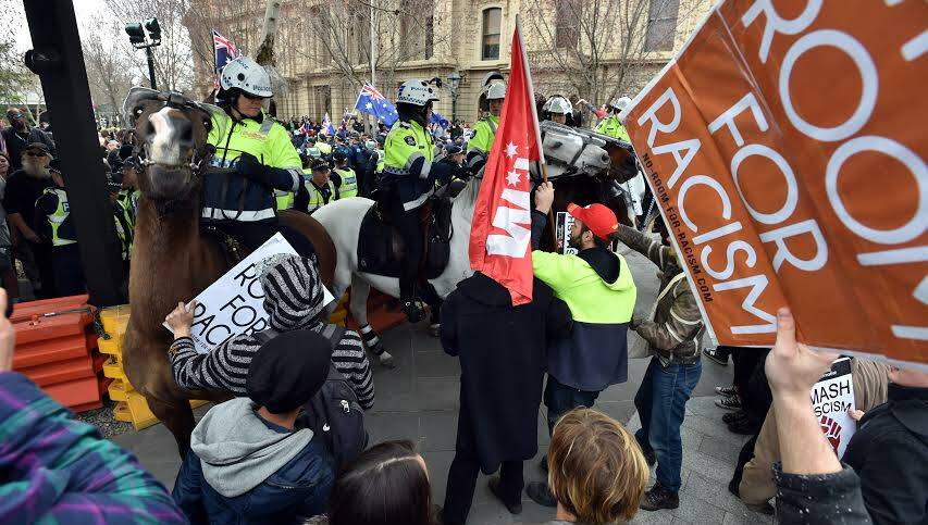 ROWDY PROTEST: A vocal group which caused anarchy at a Bendigo Council meeting announced their next stop will be Albury.