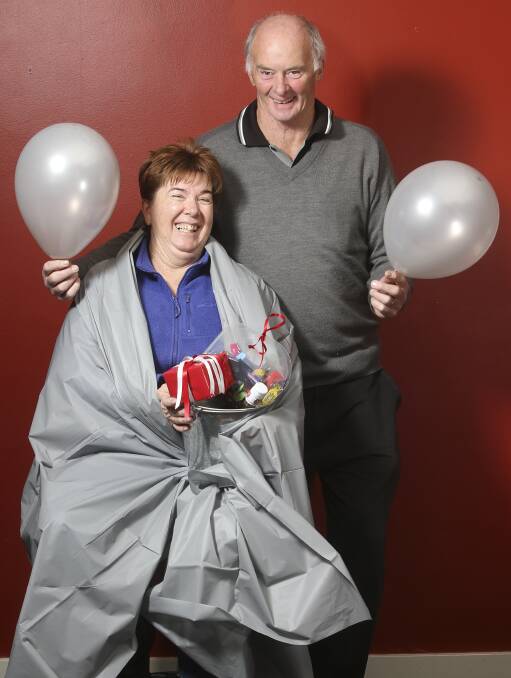 SILVER LINING: Helen and Lloyd Aylward are organising the major Border CF fundraiser, which will help families affected by cystic fibrosis. Picture: ELENOR TEDENBORG