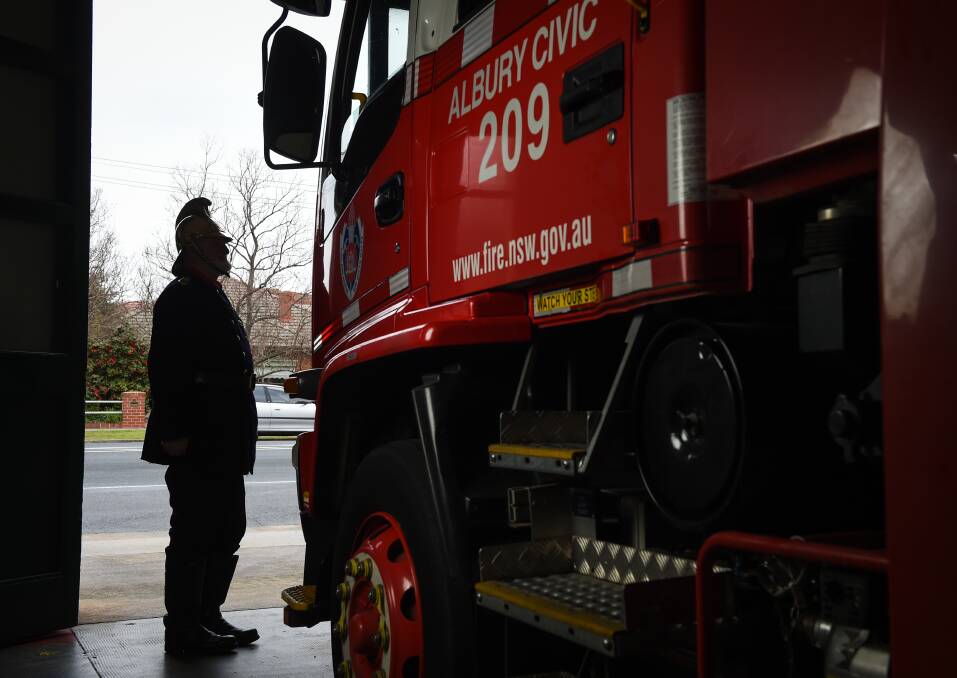 BIRTHDAY GIFT: A $450,000 hazardous materials firefighting truck will be handed over at Albury Civic's centenary celebration from 5pm Tuesday. Picture: MARK JESSER