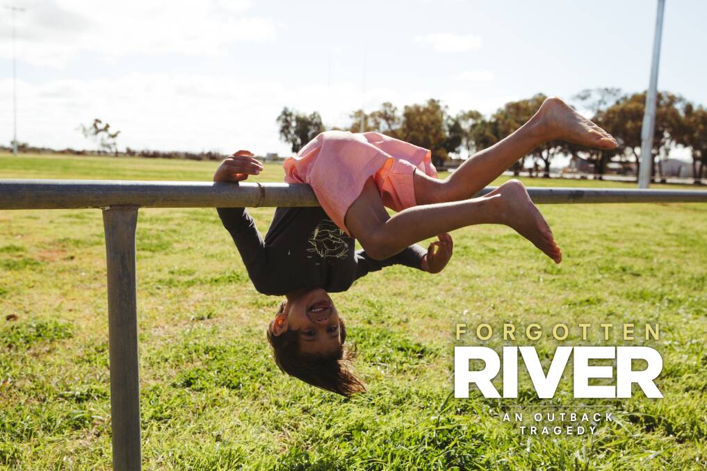 Barkandji youngsters face an uncertain future in Wilcannia. Picture: Dion Georgopoulos