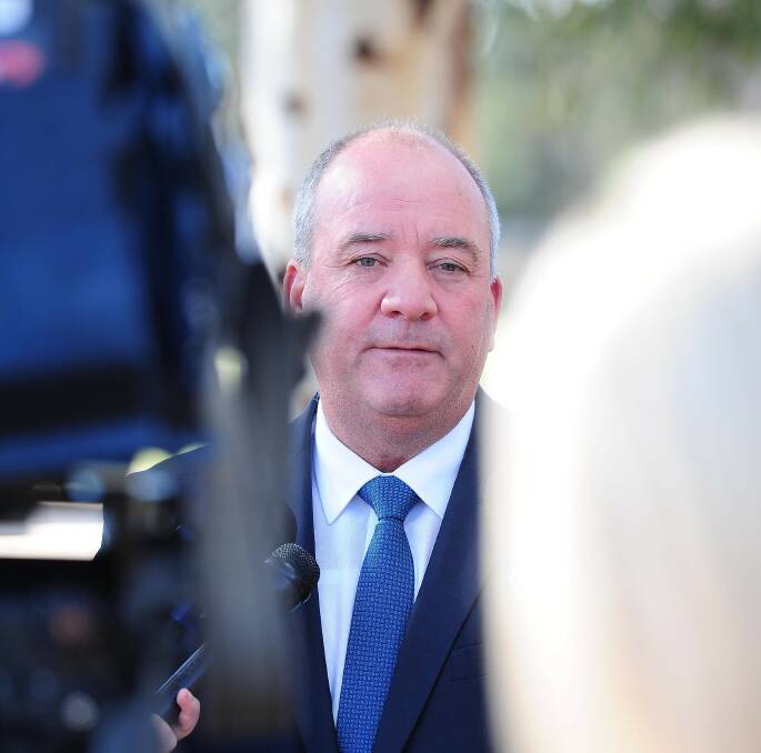 CONFESSION: Former Wagga MP Daryl Maguire, pictured in 2017, admitted yesterday that he had used his office for personal gain between 2012 and 2018.