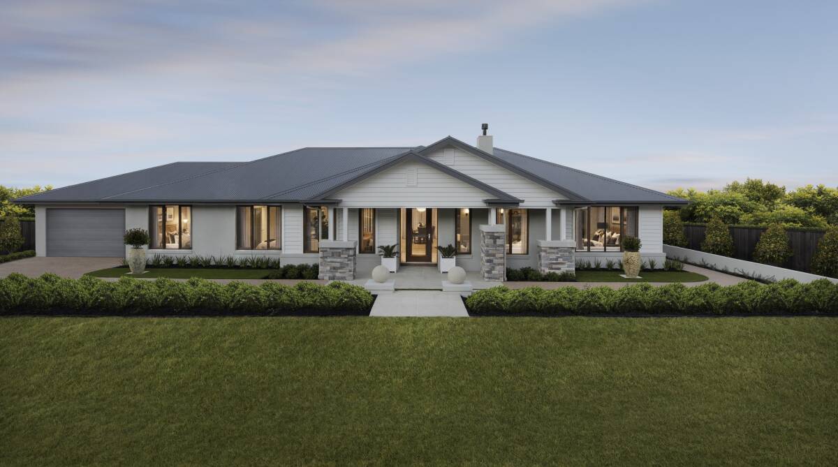 The design of the Kalarney has made it a popular choice for homebuyers in the Wodonga area looking for a stylish home with plenty of room for the family.