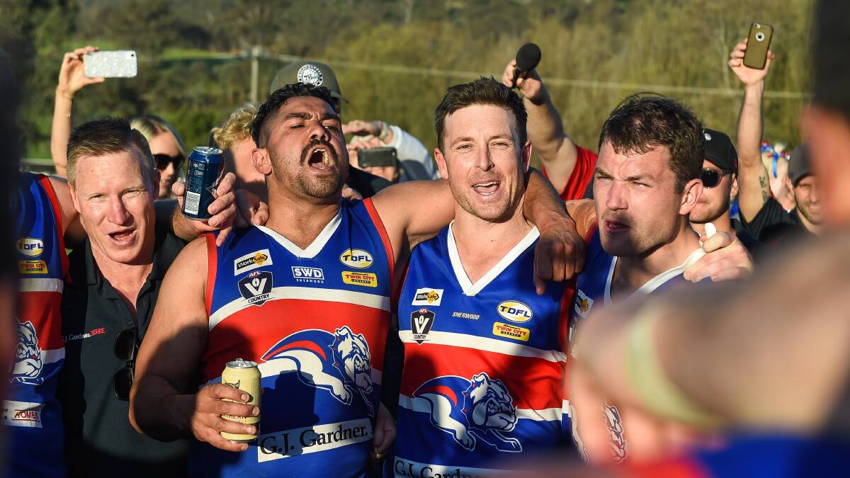 Photos Thurgoona conquer Barnawartha in the TDFL Grand Final 2019. PICTURES: Mark Jesser
