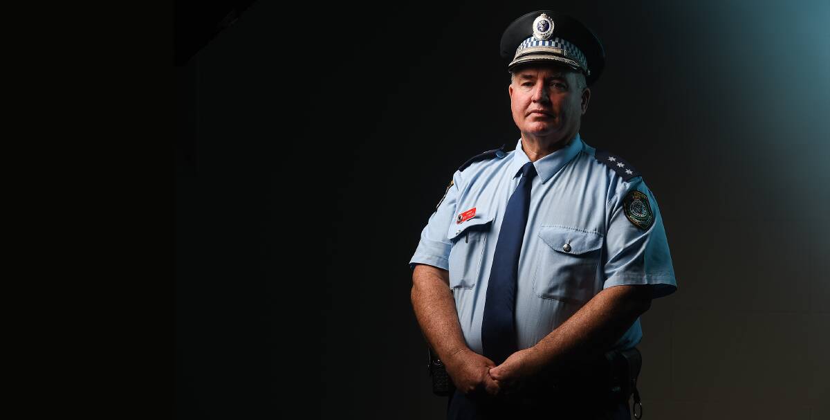 DELIVERING RESULTS: Chief Inspector Scott Russell, pictured when still an inspector, says police across the Murray River district are putting an even greater effort into tackling the scourge of domestic violence. Picture: MARK JESSER