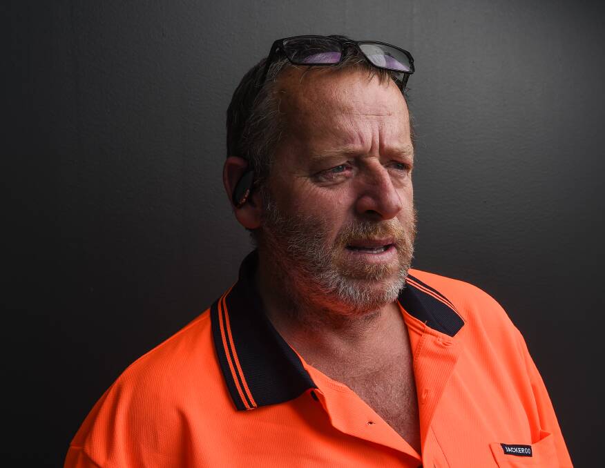 FRUSTRATION: Former Wodonga man Rick Patterson has travelled thousands of kilometres back to the Border to help his daughter. He has spoken of the impact her drug addiction has had on herself, and others. Picture: MARK JESSER