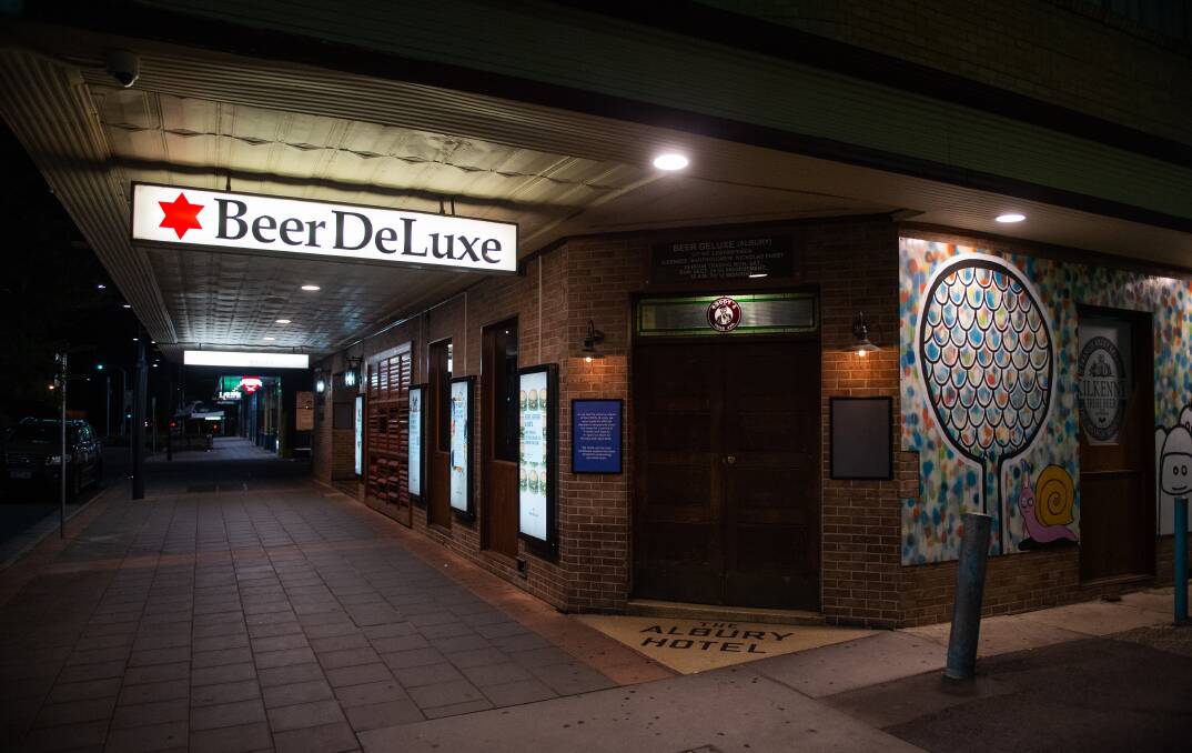 8:41pm No lines at Beer Deluxe