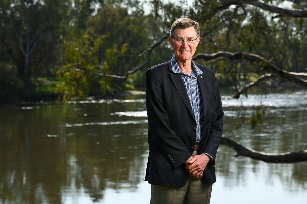 REGULAR VISITS: Sir Angus Houston hopes to come back to the Riverina in about six months and said building trustworthy relationships is part of his new role. Picture: MARK JESSER