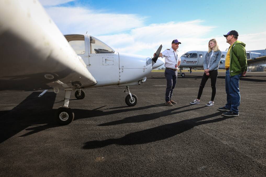 Training's back on in the sky for budding pilots