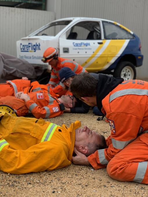 TRAINING: 15 SES and CFA volunteers from the Border and North East completed the trauma training in Yarrawonga aimed at saving local lives.