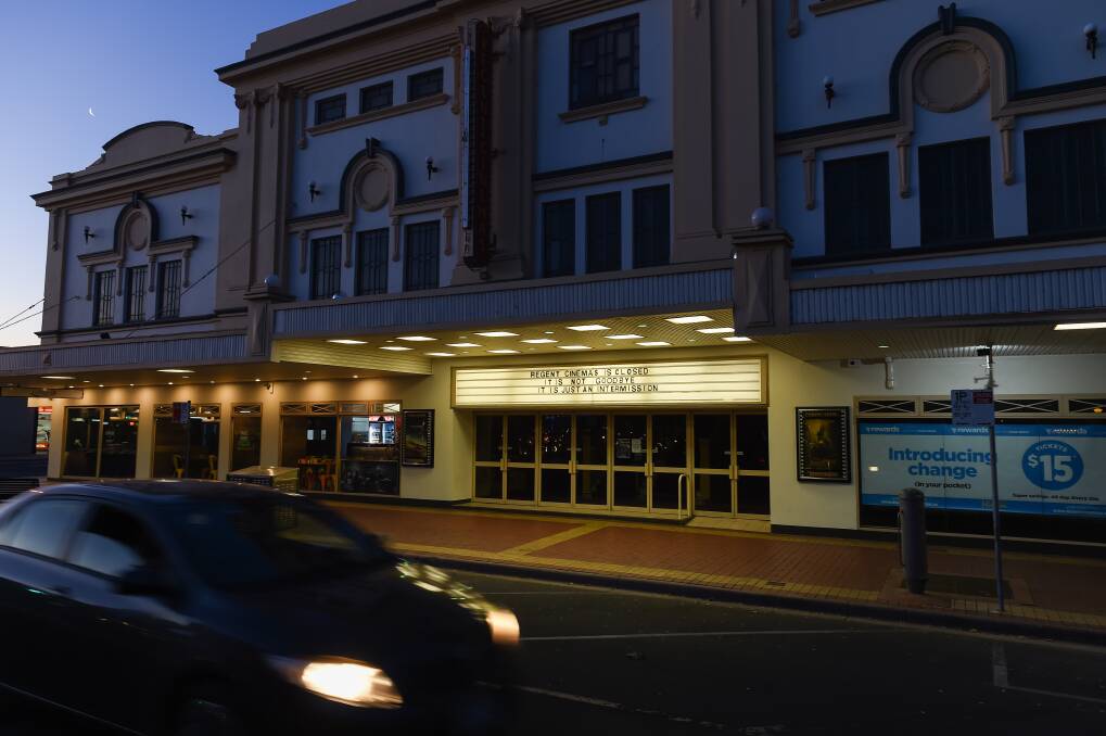 NOT A GOODBYE: Regent Cinemas Albury are hoping for a mid-August return date after the new restrictions pushed back their reopen. Picture: MARK JESSER