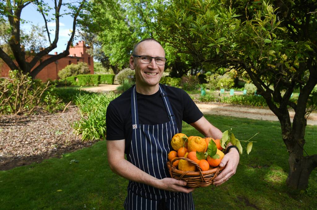 FRESH AND LOCAL: Terrace Restaurant's head chef Simon Arkless will put together a completely local menu at the Estate on a Plate event next month. Picture: MARK JESSER