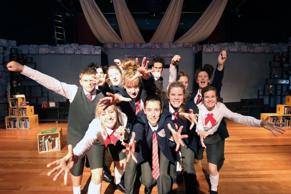 CAST: Wodonga Senior Secondary College students will present Matilda the Muscial over four nights.