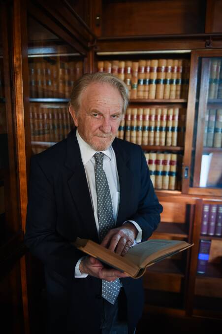 JUDGE: Albury lawyer Don Cameron took control of the proceedings on Thursday. Picture: MARK JESSER
