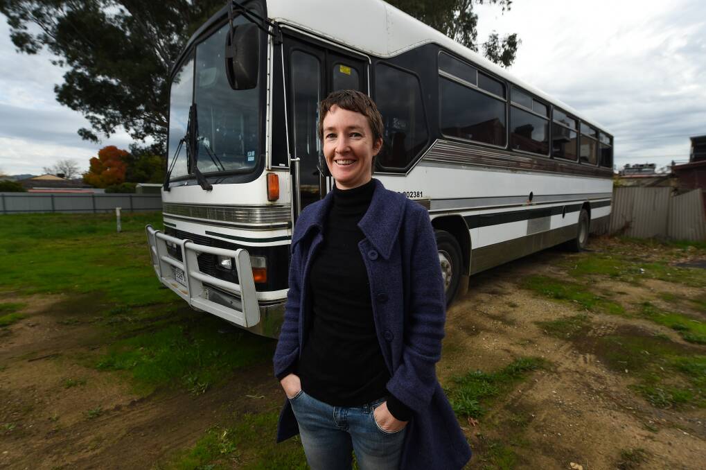 SUPPORT: The Rustic Bus organiser Rachael Gadd has been overwhelmed with support raising $10,000 in the first week of her campaign. Picture: MARK JESSER