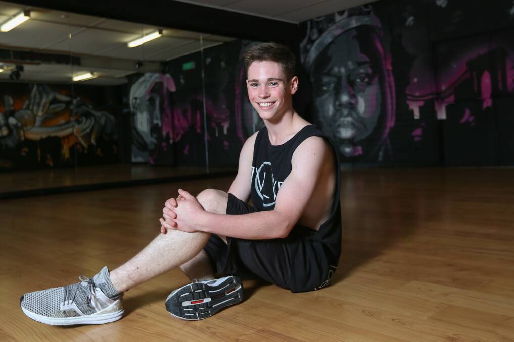 ON THE DANCE FLOOR: Albury dancer Logan Grant will start a two-year advance diploma in Sydney after receiving a $26,000 scholarship. Pictures: TARA TREWHELLA