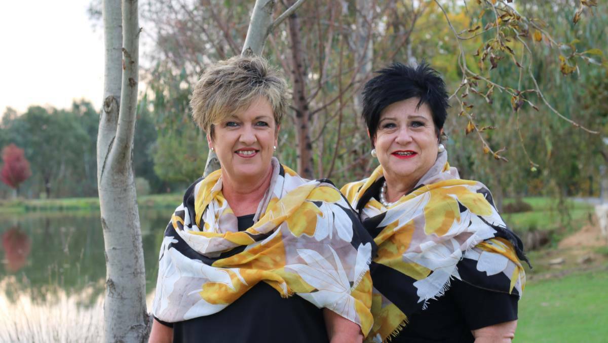 FAREWELL: Fran Wernert (left) will be laid to rest on Tuesday. She started the Wodonga Ray White franchise in 2016 with her long-time friend and colleague Narelle Robinson (right). 