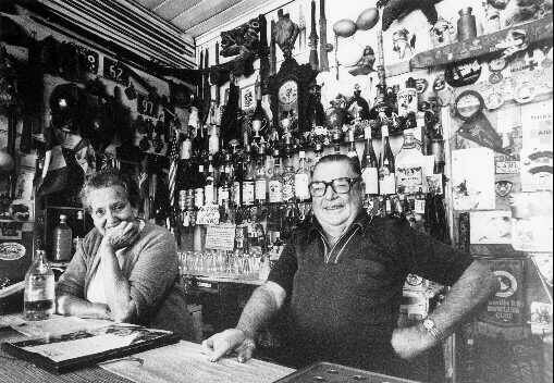 FORMER OWNERS: Alf and Emma Wright closed the Dora Dora Hotel in 1998. 