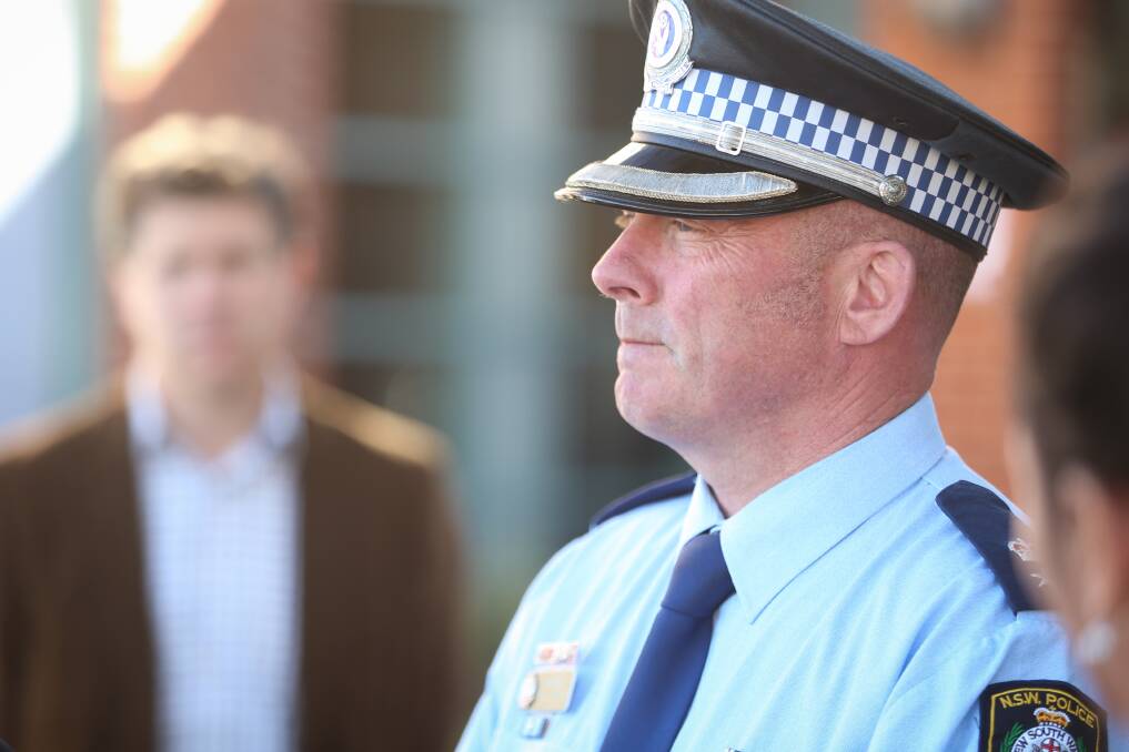 CALL FOR CALM: Albury Superintendent Paul Smith has urged drivers to do the right thing and only come across the NSW border with a valid permit. Picture: JAMES WILTSHIRE