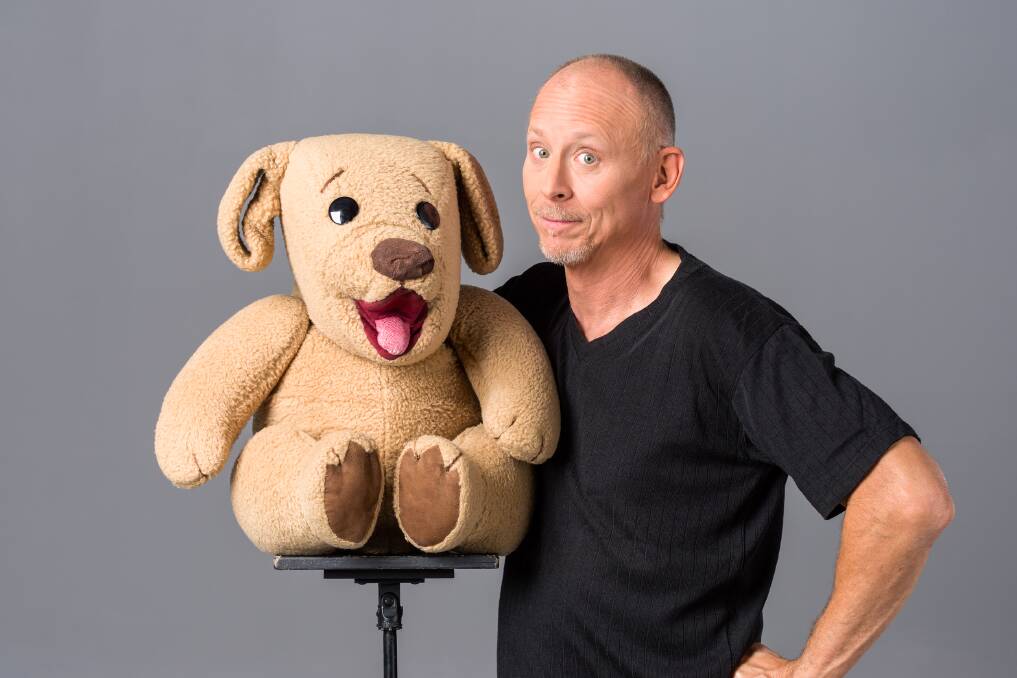 STAR OF THE SHOW: Ted E Bare is the at the centre of his new comedy show The Chocolate Diet. Pictures: ADAM SHANE PHOTO