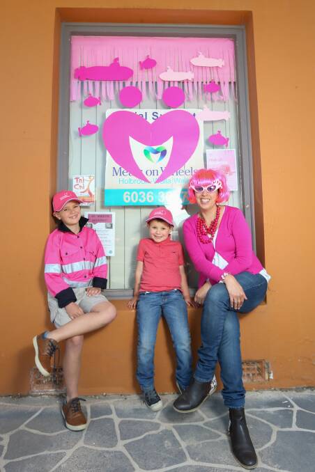 Holbrook turns pink for Breast Cancer Awareness Month