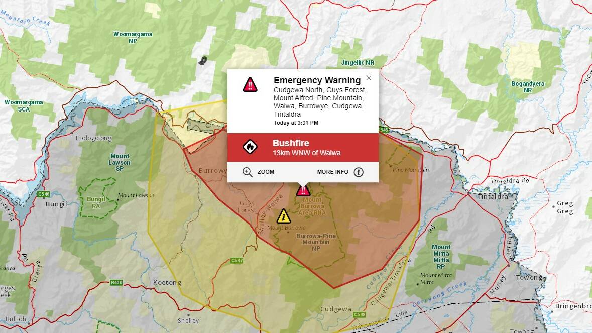 EMERGENCY: Upper Murray residents told to shelter indoors