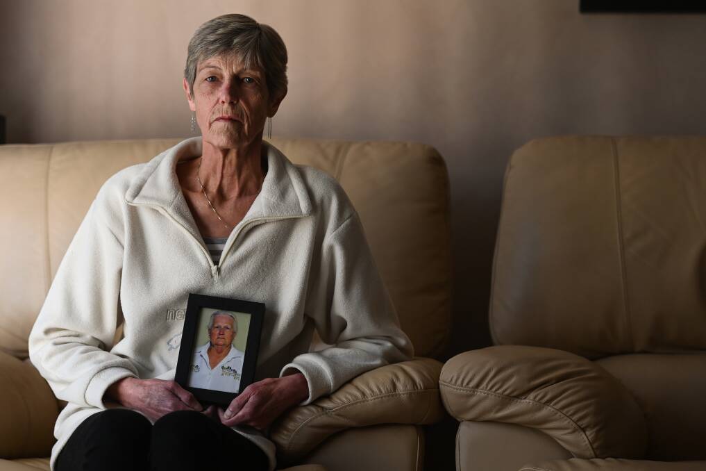 REFUSED: Wodonga woman Cheryl Lambert had her compassionate permit application denied on Thursday after waiting more than a week for news. She was asking for permission to enter NSW to care for her sick mother. Picture: MARK JESSER