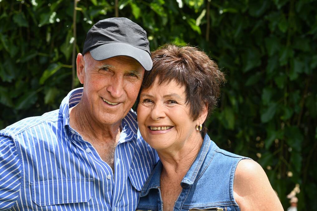 FIVE DECADES: Albury couple Murray and Gael Antone will celebrate their 50th wedding anniversary today. The pair were married at what is now known as St Mark's Anglican Church in North Albury on January 23, 1971. Picture: MARK JESSER