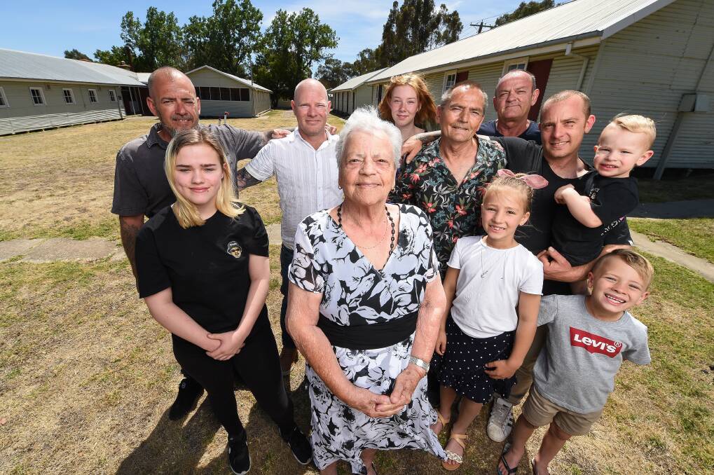 MATRIARCH: Edith Stahl celebrated 60 years since coming to Australia by returning to the Bonegilla Migrant Centre. Picture: MARK JESSER