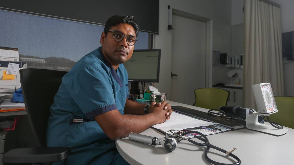 KEEPING UP WITH DEMAND: Umbrella Health leading skin cancer GP Dr Chinmoy Datta said three in five of his patients who get their skin checked are diagnosed with melanoma. Picture: TARA TREWHELLA