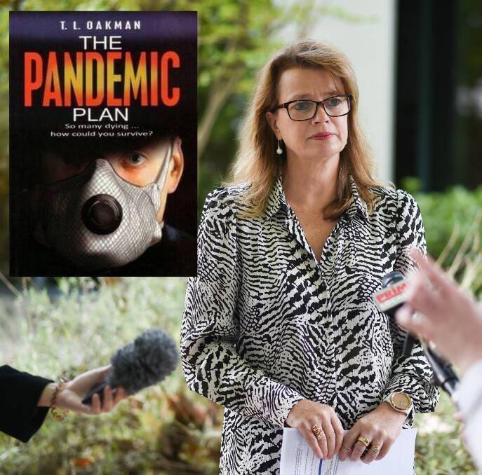 FORESIGHT: Murrumbidgee Local Health District public health director Tracey Oakman penned a pandemic fiction novel a decade ago and now leads the region through the coronavirus. 