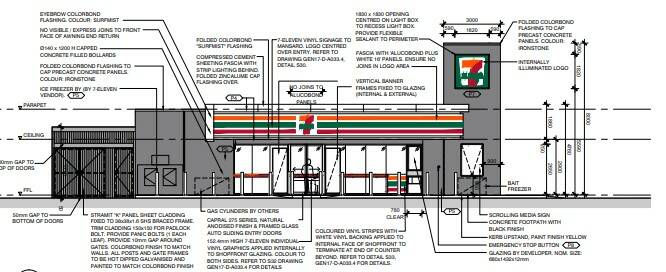 Plans teasing Border's first 7-Eleven store shut down by company