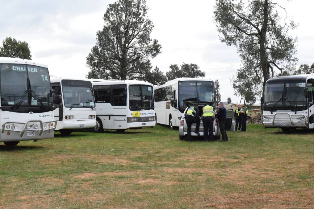 Bus safety was key at Rutherglen Winery Walkabout