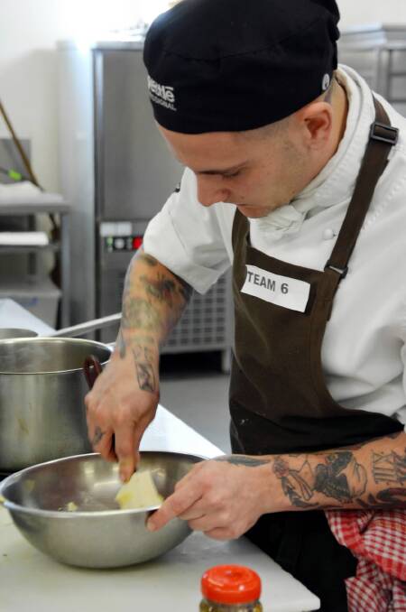 Zackary Furst is hoping to win the Nestle Golden Chef’s Hat Award again this year.