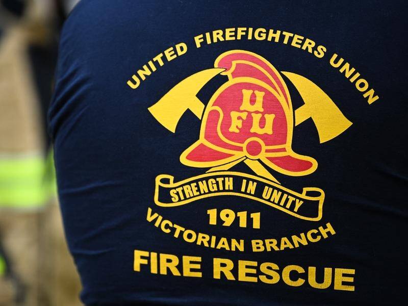 The United Firefighters Union accuses the attorney-general of coercion and unlawful intervention. (James Ross/AAP PHOTOS)