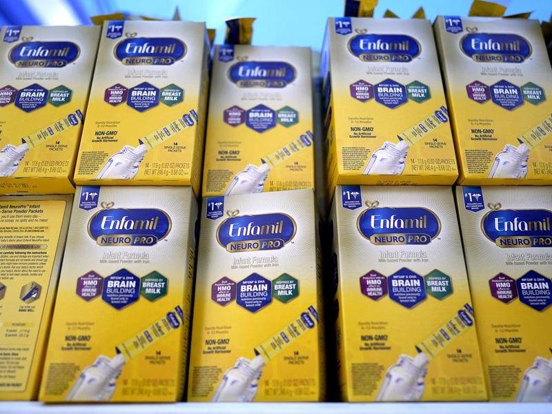 Baby formula supplies are severely curtailed in the US after a factory closure and national recall.