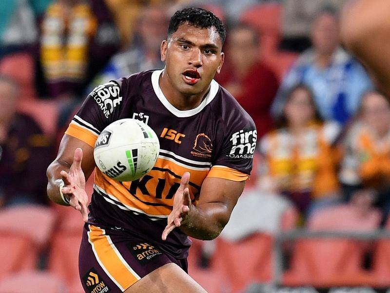 Brisbane's Tevita Pangai Jr will be away from his team for at least two weeks for a protocol breach.