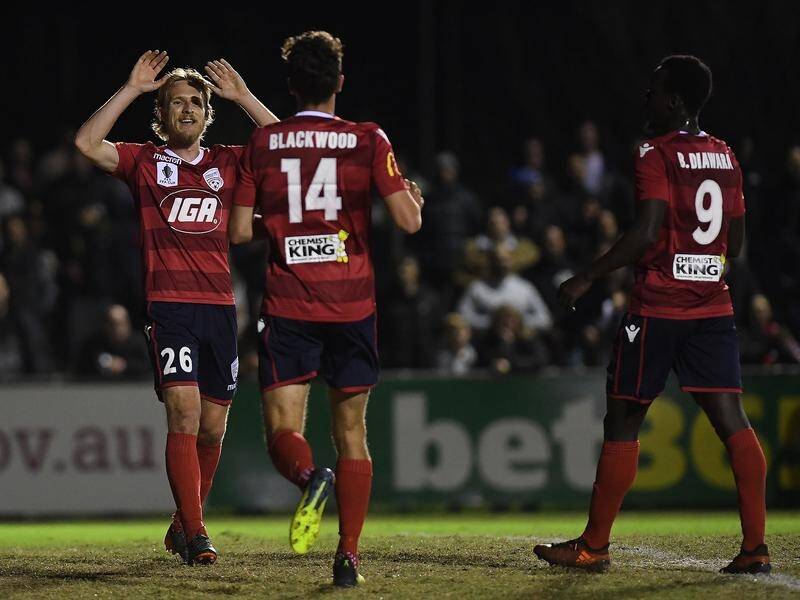 Adelaide United have ended semi-pro Bentleigh Greens dream FFA Cup run at the semi-final stage.