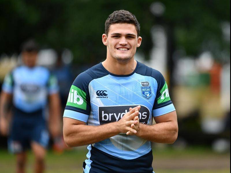 Nathan Cleary made his NSW Origin debut in game one of the series at the MCG.