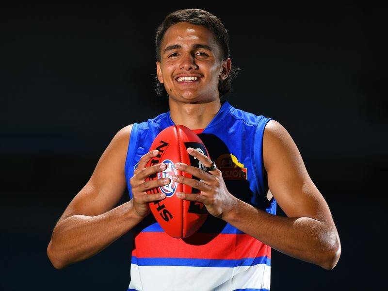 The Western Bulldogs are in no hurry to rush Jamarra Ugle-Hagan into their AFL side.