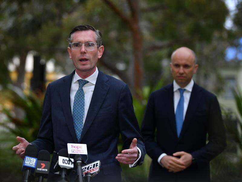 NSW Premier Dominic Perrottet (left) and Treasurer Matt Kean are set to outline a new hydrogen plan.