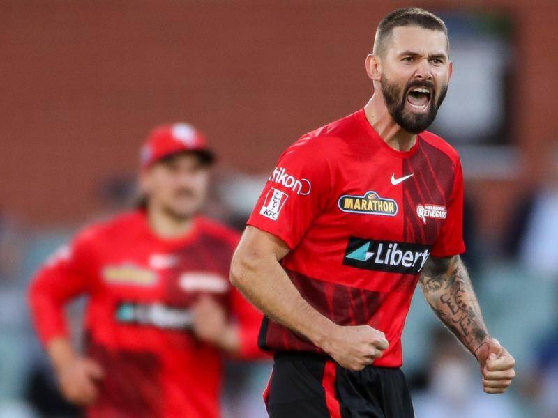 Renegades quick Kane Richardson (pic) and Will Smeed starred in Birmingham's upset The Hundred win. (Matt Turner/AAP PHOTOS)